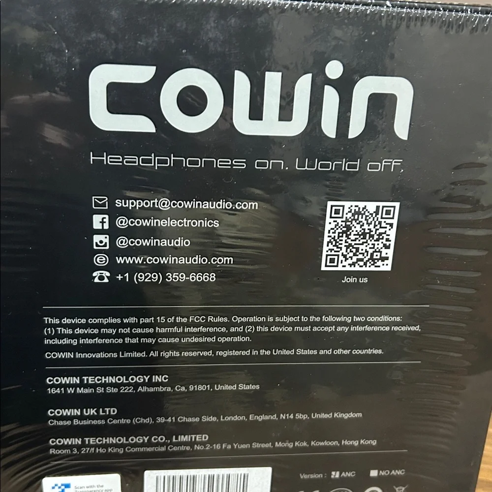 Cowin E7 Wireless Headphones - new in plastic - Picture 4 of 5